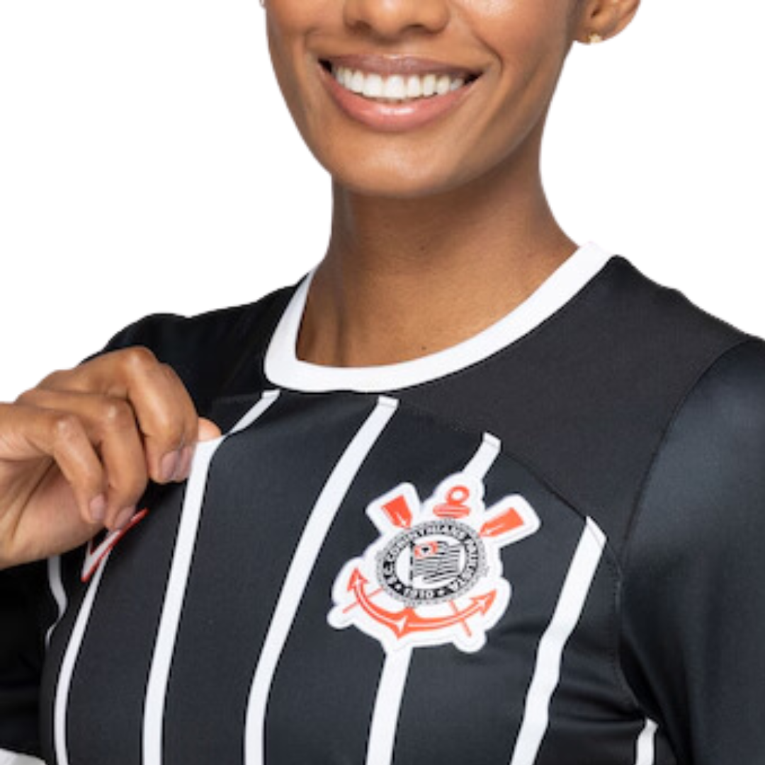Camisa do Corinthians II 23 Torcedor - Feminina Nike 2023/24 Home