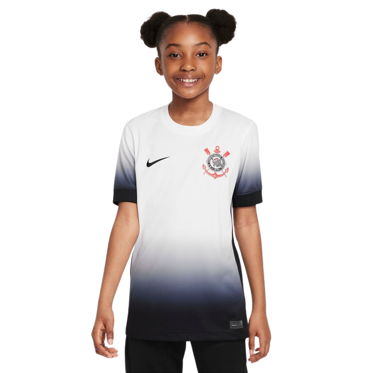 Camisa Nike Corinthians I 2024/25 Torcedor Pro Infantil