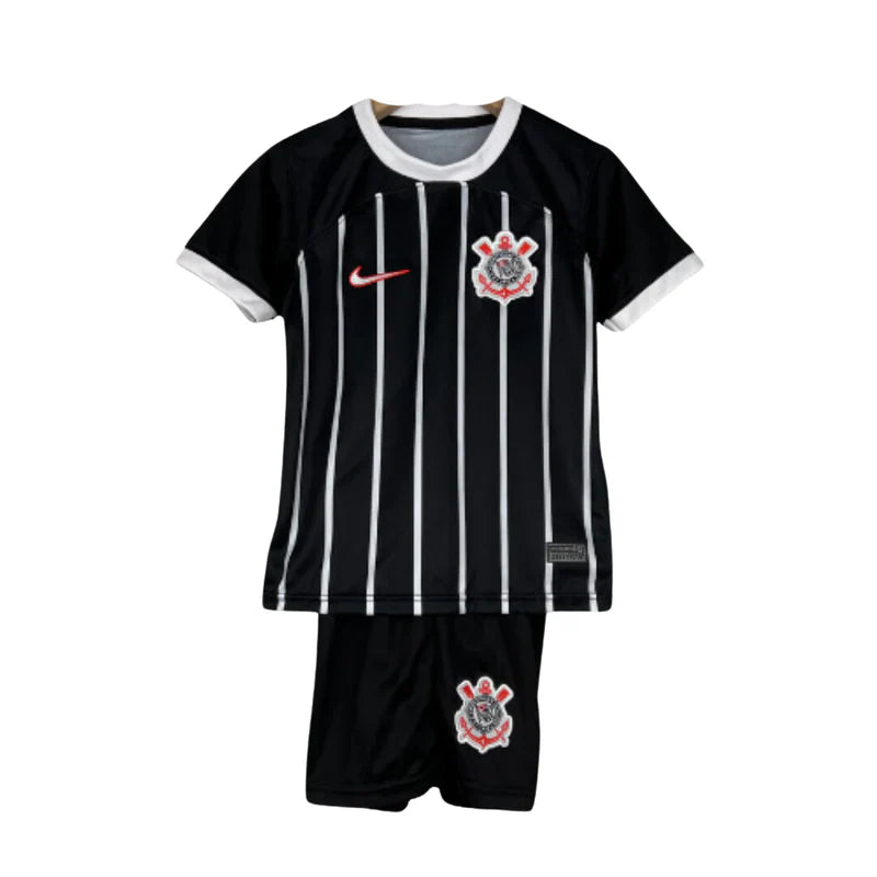 Conjunto Infantil Corinthians Nike 2023/24 Away